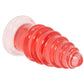 Crystal Jellies 5 Inch Anal Twist Butt Plug in Pink