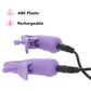Nipplettes Vibrating Nipple Clamps in Purple