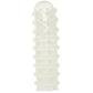 Textured Reversable Pleasure Sleeve in Glow-In-The-Dark