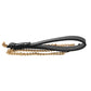 Leather Dog Lead Chain Leash