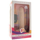 Pegasus Realistic 8 Inch Vibrating Strap-On in Light