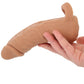 The Great Extender 7 Inch Extender & Stroker in Brown