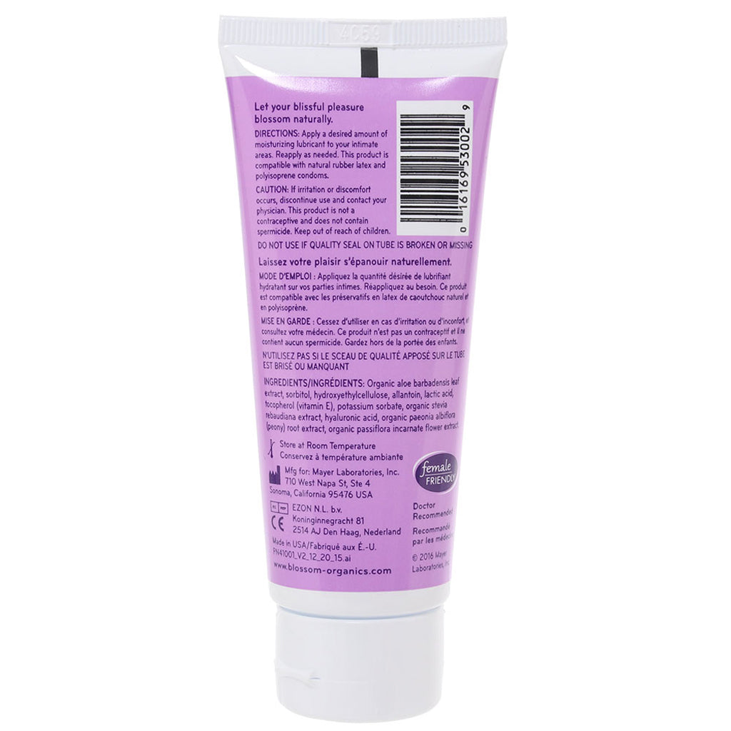 Blossom Organic Natural Lube in 2.5oz/75ml PinkCherry Canada Blossom Organic Natural Lube in 2.5oz/75ml PinkCherry Canada