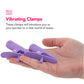 Nipplettes Vibrating Nipple Clamps in Purple