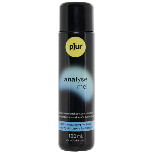 analyse me! Water Based Anal Lube in 3.4oz/100ml