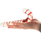 gläs Candy Cane Dream Glass Dildo