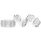 Crystal Jellies Performance Cock Ring Set in Clear
