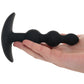 A-Play Beaded 5.5 Inch Anal Vibe in Black