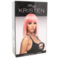 Kristen Bob Wig with Bangs in Pink