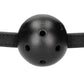 Ouch! Breathable Ball Gag with Diamond Studded Straps