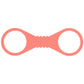 S&M Peaches 'n CreaMe Silicone Cuffs in Large
