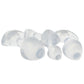 Walk Around Four Piece Butt Plug Trainer Set in Clear