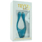 Tryst V2. Multi-Erogenous Silicone Vibe in Teal