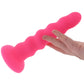 Colours 6.5 Inch Twist Dildo in Pink