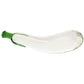 gläs Eggplant Ecstacy Glass Dildo