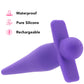 Rechargeable High Intensity Anal Probe in Purple