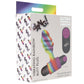 Bang! Vibrating Rainbow Butt Plug with Remote