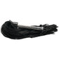 Leather Flogger with Steel Handle