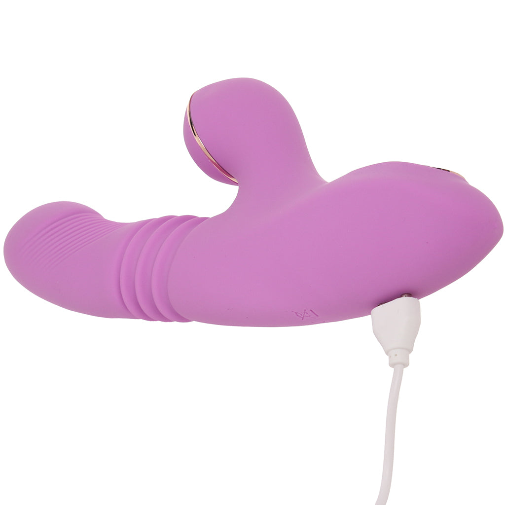 Shegasm Pro-Thrust Suction Rabbit in Pink PinkCherry Canada Shegasm Pro-Thrust Suction Rabbit in Pink PinkCherry Canada
