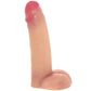 LoveBotz 8 Inch Cock Lock Dildo with Balls in Light
