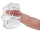 Crystal Jellies Performance Cock Ring Set in Clear