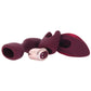 Loveline Ultimate Vibe Kit in Burgundy