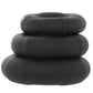 Renegade Players 3 Piece Cock Ring Set in Black