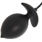 Master Series Ass Expander Magnetic Inflatable Plug