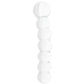 Clarity Celestial Orb Beaded Glass Dildo