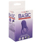 Basic Essentials Dual Support Vibrating Cock Ring