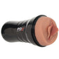 PDX Wet Pussies Super Luscious Lips Stroker in Brown