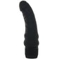 Black Velvet Veined Vibrating Dildo