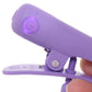 Nipplettes Vibrating Nipple Clamps in Purple