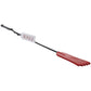 Leather Foot Riding Crop in Red