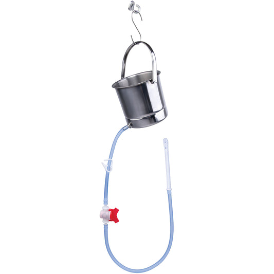 Aqua Clean 8 Piece Stainless Steel Bucket Set