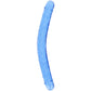 RealRock Crystal Jelly 18 Inch Double Dildo in Blue