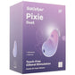 Satisfyer Pixie Dust Double Air Pulse Vibe in Violet & Pink