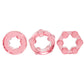 Crystal Jellies Performance Cock Ring Set in Pink