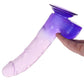 King Cock 9 Inch Ballsy Dildo in Purple