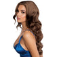 Salma Curled Wig in Light Brown