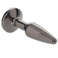 Rear Assets 2 Piece Butt Plug Kit in Gunmetal