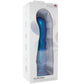 Aurora Liquid Silicone Ripply Vibrating Dildo