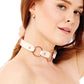 S&M Peaches 'n CreaMe Ring Day Collar