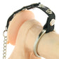 Blue Line Cock Ring with Nipple Tweezers