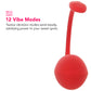 Satisfyer Shiny Petal Wearable Vibe in Red