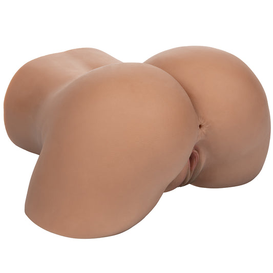 Stroke It Life Size Pussy & Ass Masturbator in Brown