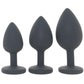 A-Play Silicone 3 Piece Anal Trainer Set