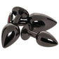 Creature Cocks Sinister Eyes Metal Butt Plug Set
