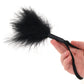 S&M Peaches 'n CreaMe Wrist Feather Ticker in Black
