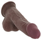 Jock Hard-Core 7.5 Inch Triple Density Dildo in Dark